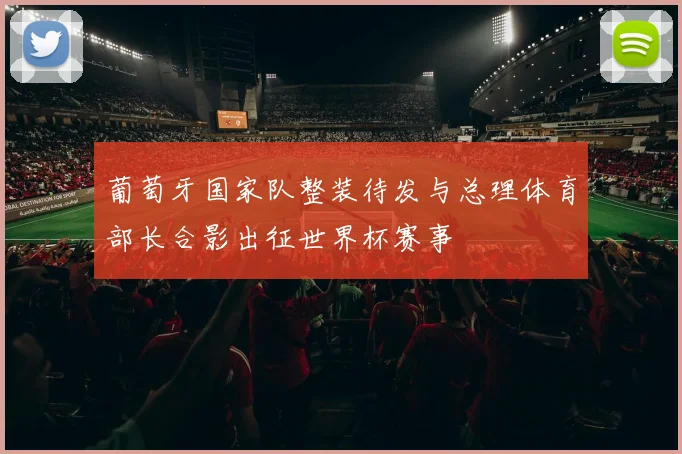 葡萄牙国家队整装待发与总理体育部长合影出征世界杯赛事