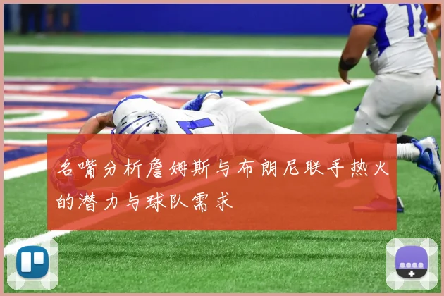 名嘴分析詹姆斯与布朗尼联手热火的潜力与球队需求